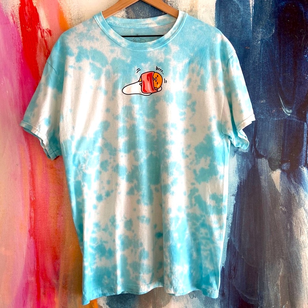 🔥EC🔥Gudetama by Sanrio 100% Cotton T-shirt.